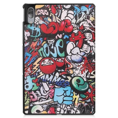 Trifoldbart deksel til Lenovo Tab P11 Pro TB-J706F - Graffiti