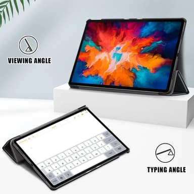 Tri-fold Veske til Lenovo Tab P11 Pro TB-J706F - Svart