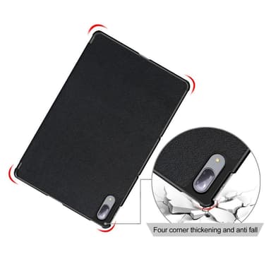 Tri-fold Veske til Lenovo Tab P11 Pro TB-J706F - Svart