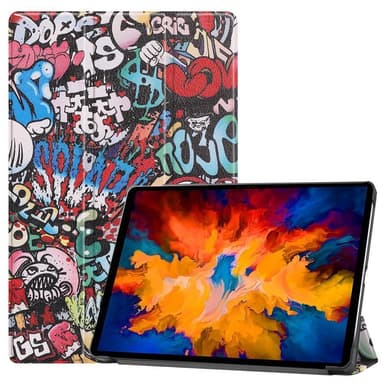Trifoldbart deksel til Lenovo Tab P11 Pro TB-J706F - Graffiti