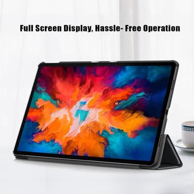 Tri-fold Veske til Lenovo Tab P11 Pro TB-J706F - Svart