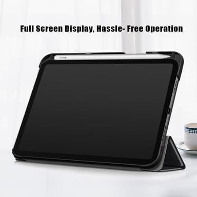 iPad mini 6 (2021)/(2024) Slim Fit Veske Wake/Sleep - Svart