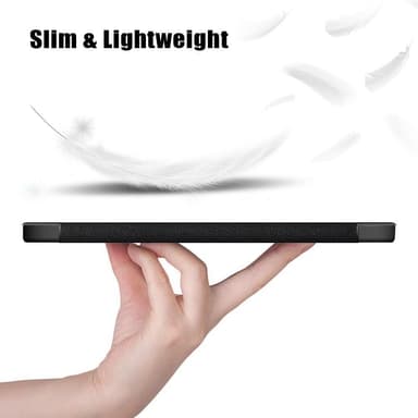 iPad mini 6 (2021)/(2024) Slim Fit Veske Wake/Sleep - Svart