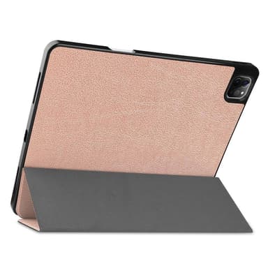 iPad Pro 12.9"" 2021 Slim Fit Trifoldbart deksel - Rose Gull