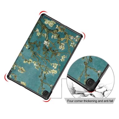 Slim Fit Deksel Til Samsung Galaxy Tab S6 Lite - Mandeltre i blomst