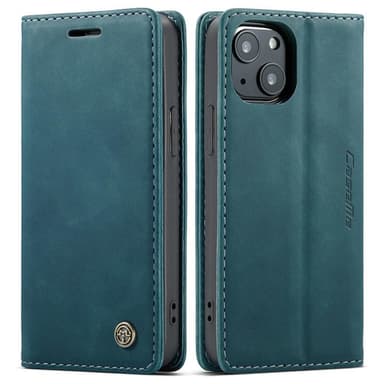 CASEME Lommebok-deksel iPhone 13 - Blå