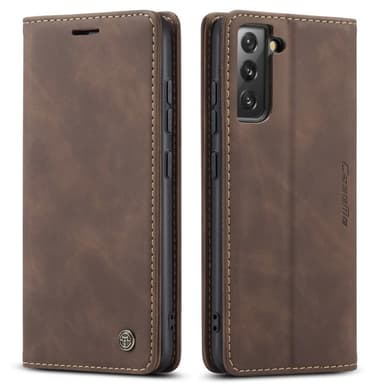 CASEME Lommebok-deksel Samsung Galaxy S22 - Kaffe