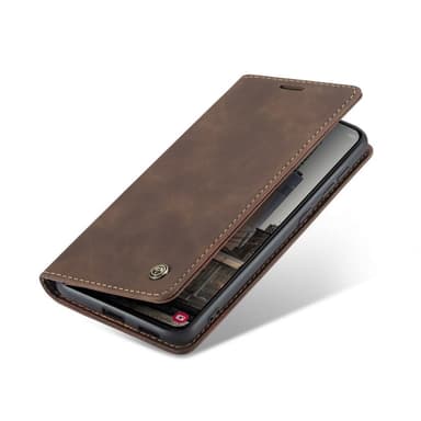 CASEME Lommebok-deksel Samsung Galaxy S22 - Kaffe