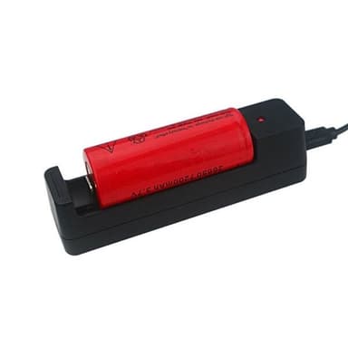 Batterilader for 18650 / 21700 / 17670 mm batteri