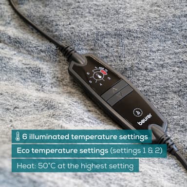 Beurer HD 75 Green Planet varmeteppe 40000