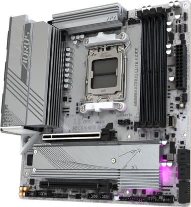 Gigabyte B650 AORUS Elite AX ICE hovedkort