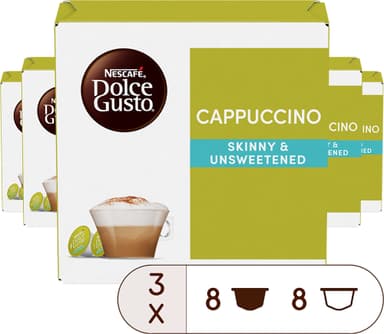 NESCAFÉ Dolce Gusto Cappuccino kaffekapsler (16-pk)