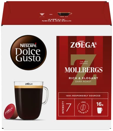 NESCAFÉ Dolce Gusto Zoégas Mollbergs Blandning kaffekapsler (16-pk)