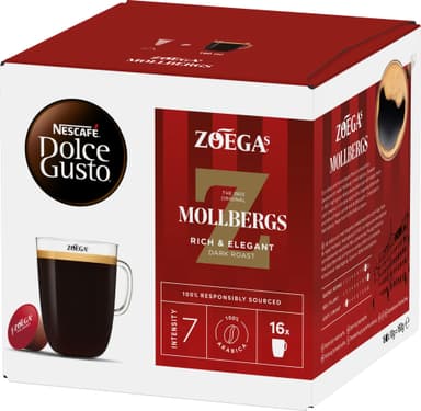 NESCAFÉ Dolce Gusto Zoégas Mollbergs Blandning kaffekapsler (16-pk)