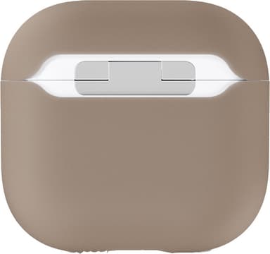 Holdit AirPods 4 Silicone deksel (mokkabrun)