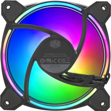 Cooler Master MasterFan MF120 Halo2 RGB PWM vifte (3-pakning)