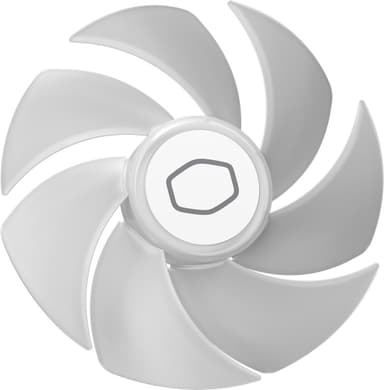 Cooler Master MasterFan MF140 Halo2 RGB PWM vifte (hvit)