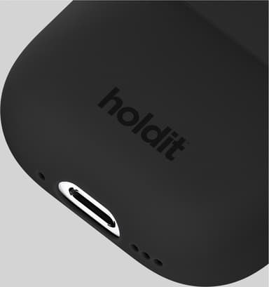 Holdit AirPods 4 Silicone deksel (sort)