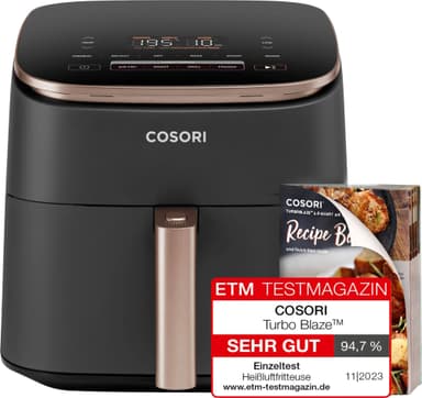 Cosori Turbo Blaze airfryer 66637 (sort)