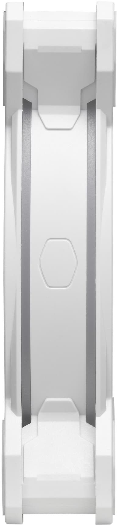 Cooler Master MasterFan MF120 Halo2 RGB PWM vifte (hvit)