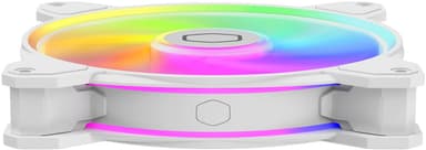 Cooler Master MasterFan MF140 Halo2 RGB PWM vifte (hvit)