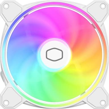 Cooler Master MasterFan MF140 Halo2 RGB PWM vifte (hvit)