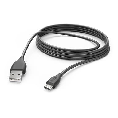 Ladekabel USB-A til Micro-USB Svart 3.0m