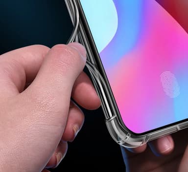 Støtsikker gjennomsiktig mobildeksel Huawei P30 Pro TPU