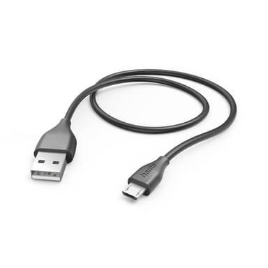 Ladekabel USB-A til Micro-USB Svart 1,5m