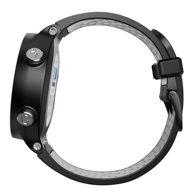 Klokkereim til Garmin Forerunner 620/630/220/230/235 / 735XT svart / grå