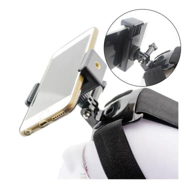 Pannebånd for GoPro kamera og mobil