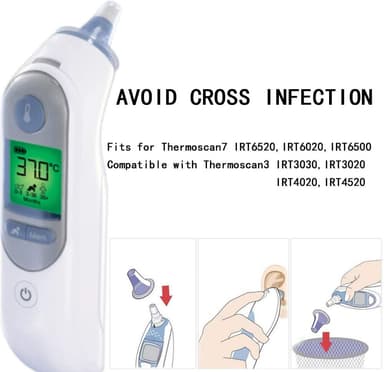 Termometer-hette for ørebeskyttelse, Braun ThermoScan 20-pakning