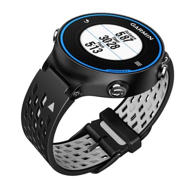 Klokkereim til Garmin Forerunner 620/630/220/230/235 / 735XT svart / grå