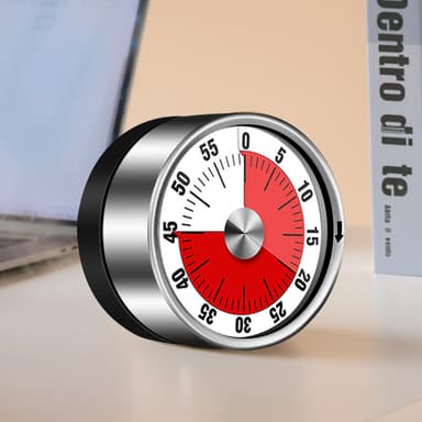 Magnetisk mekanisk timer Sølv