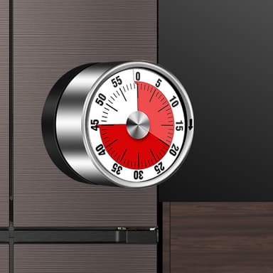 Magnetisk mekanisk timer Sølv
