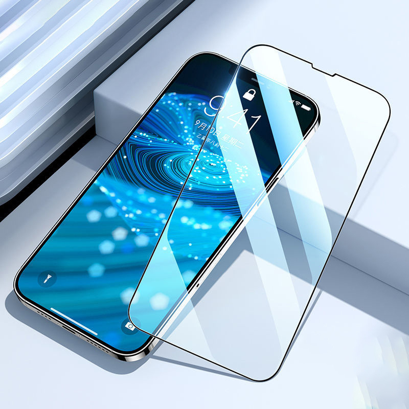 9D HD skjermbeskytter i herdet glass for iPhone 12 Pro Max (6,7"")