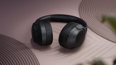 Happy Plugs Play Pro helt trådløse around-ear hodetelefoner (sort)
