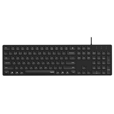 Tastatur NK8020 USB Kablet Svart