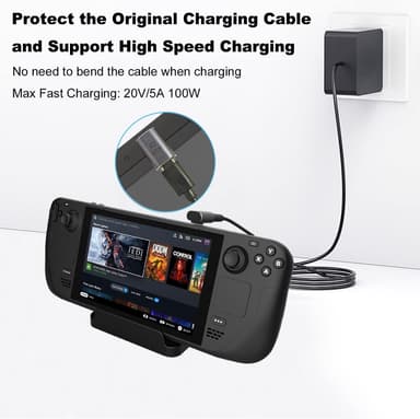 NÖRDIC USB4 vinklet adapter hann til hunn 40G 8K60Hz PD240W