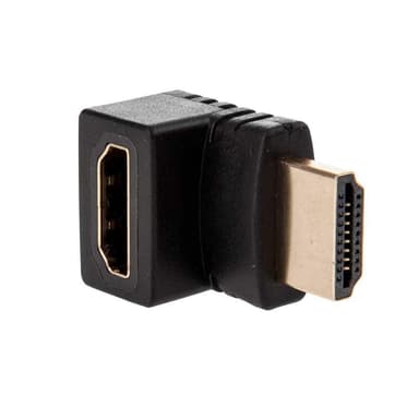 NÖRDIC vinklet HDMI 4K adapter mann til kvinnelige 90 grader