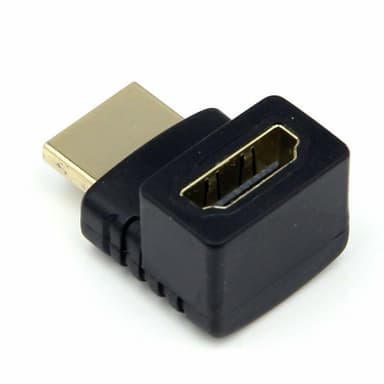 NÖRDIC vinklet HDMI 4K adapter mann til kvinnelige 90 grader