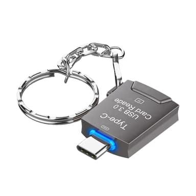 NÖRDIC USB-C 3.0 Kortleser MicroSD UHS-I