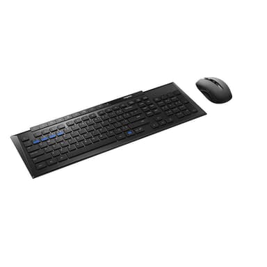 RAPOO Keyboard/Mus Sett 8200M Multi-Mode Trådløs Svart