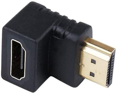 NÖRDIC vinklet HDMI 4K adapter mann til kvinnelige 270 grader