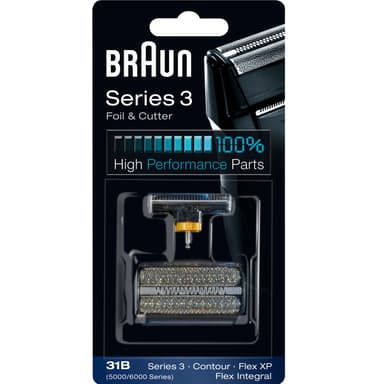 Braun Series 3 foil & cutter skjærehode 31B (sort)