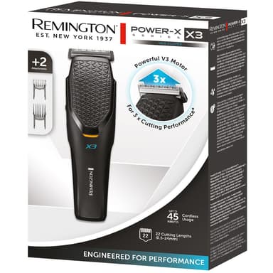 Remington Power X Series X3 hårklipper HC3000 (sort)