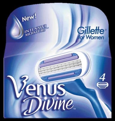 Gillette Venus Divine Sensitive barberblader