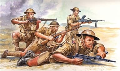 ITALERI 1:72 - WWII British 8th Army