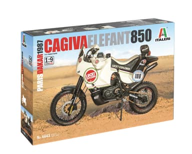 ITALERI 1:9 - Cagiva Elefant 850 Paris-Dakar 1987