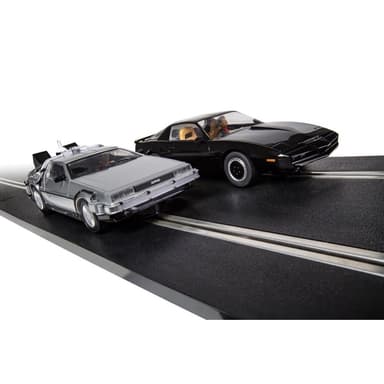Scalextric Bilbane - Time Machine vs K.I.T.T